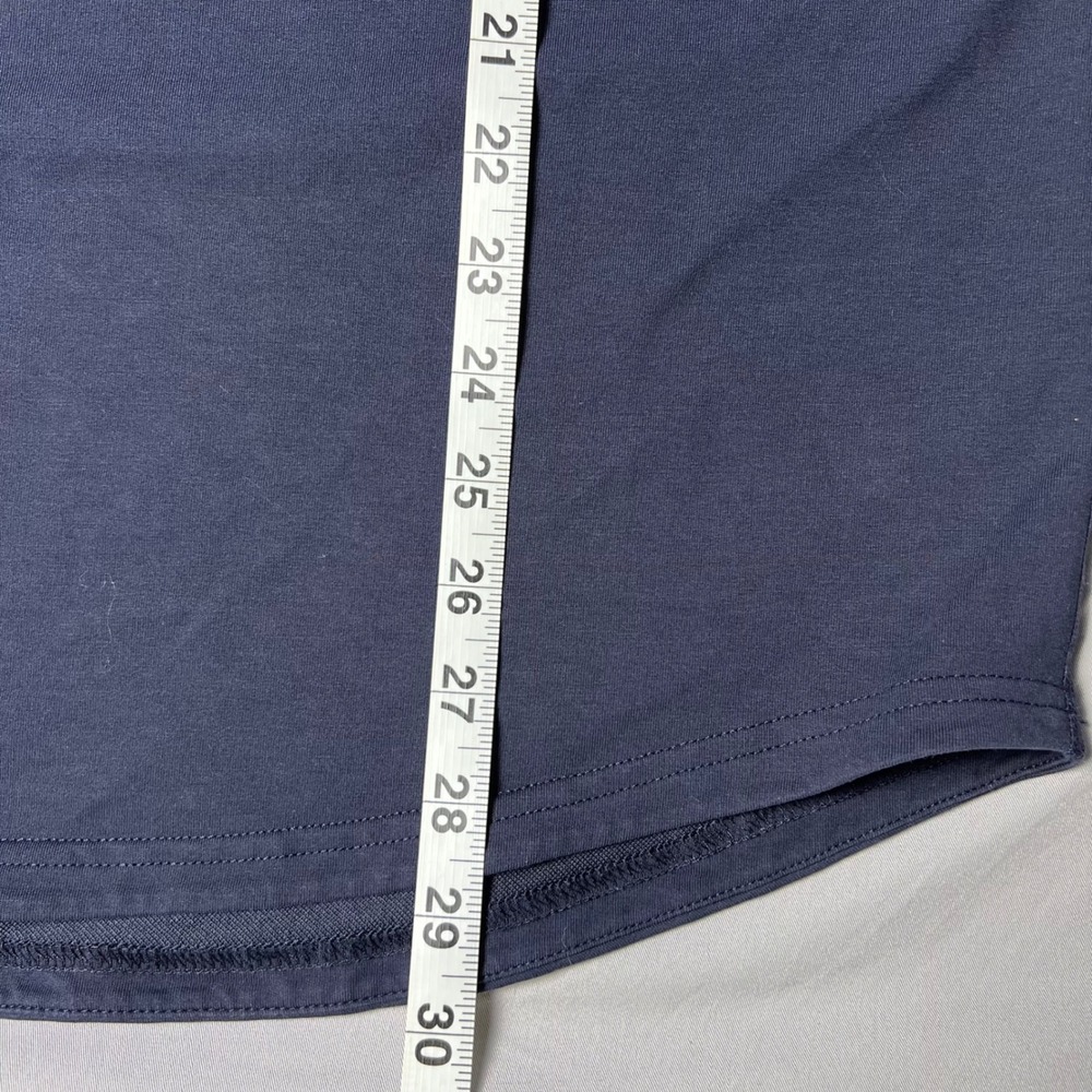 BYLT Drop Cut Lux Short Sleeve Pocket T-Shirt Navy Blue Mens Large XDC_SS_PT_NVY - Picture 8 of 8